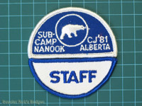 CJ'81 Sub-Camp Nanook Staff Set
